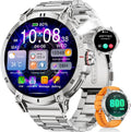 Smartwatch Herren mit Telefonfunktion Wasserdicht für Android iOS