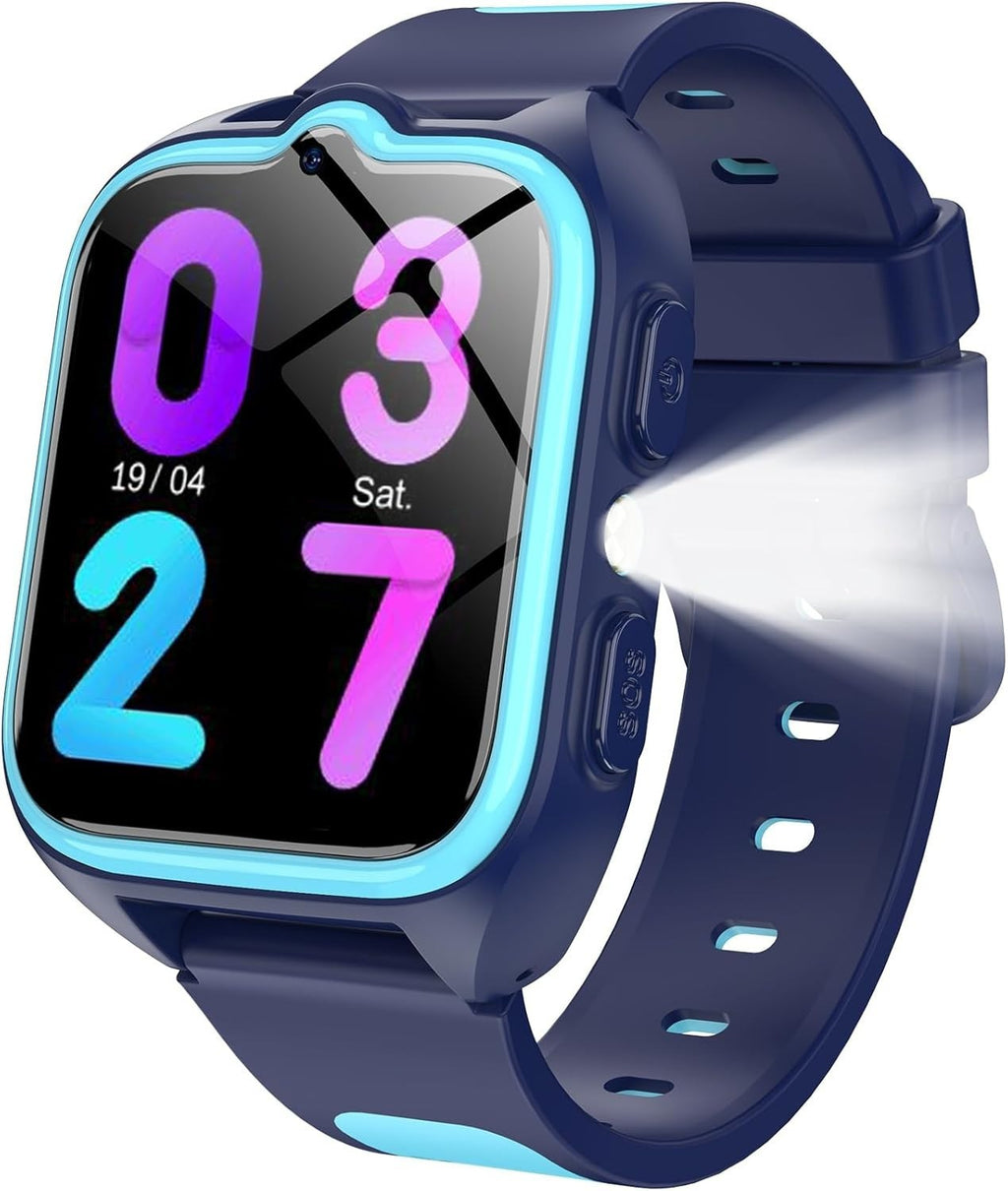 Smartwatch für Kinder mit Telefonfunktion GPS Smart Watch SOS Sim Karte Uhr