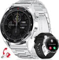 Smartwatch Herren Männer - mit Telefonfunktion Armbanduhr für iOS Android