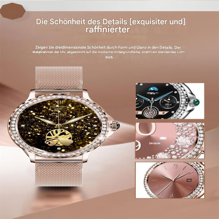 Smartwatch Damen - Elegant & mit Telefonfunktion Wasserdicht