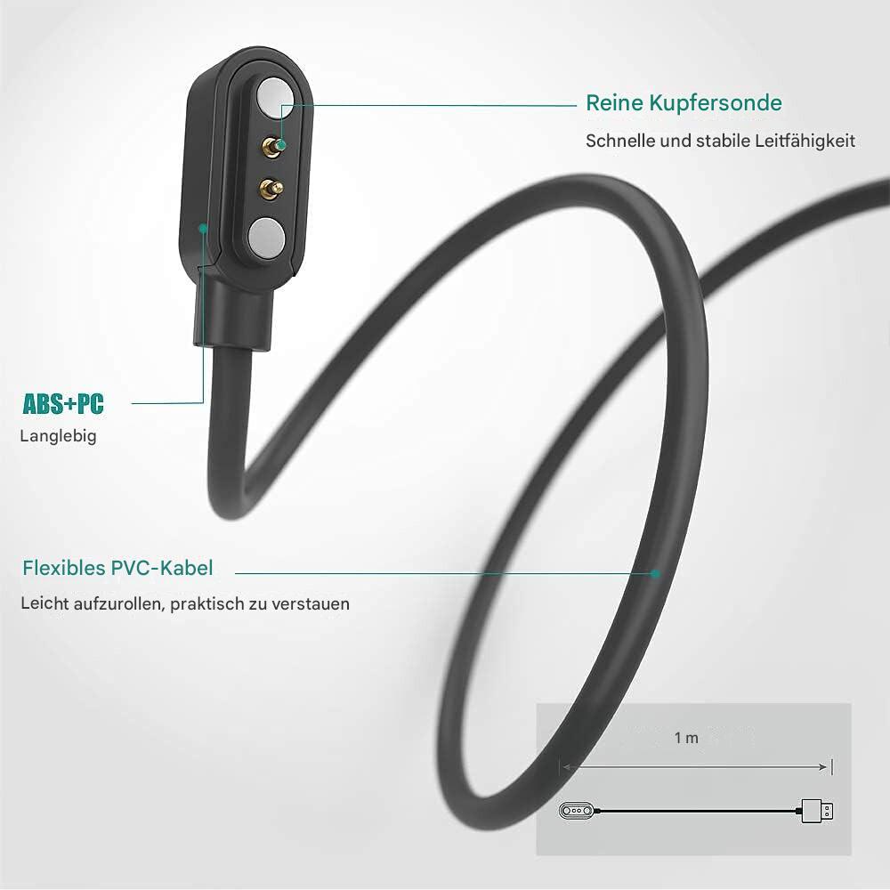 Smartwatch Ladekabel Universal kompatibel für Sportuhren