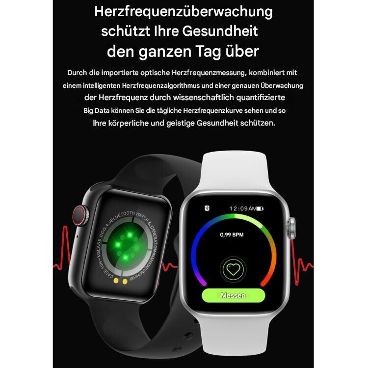 Smartwatch Herren Damen mit Telefonfunktion Sportuhr Armbanduhr Watch Uhr