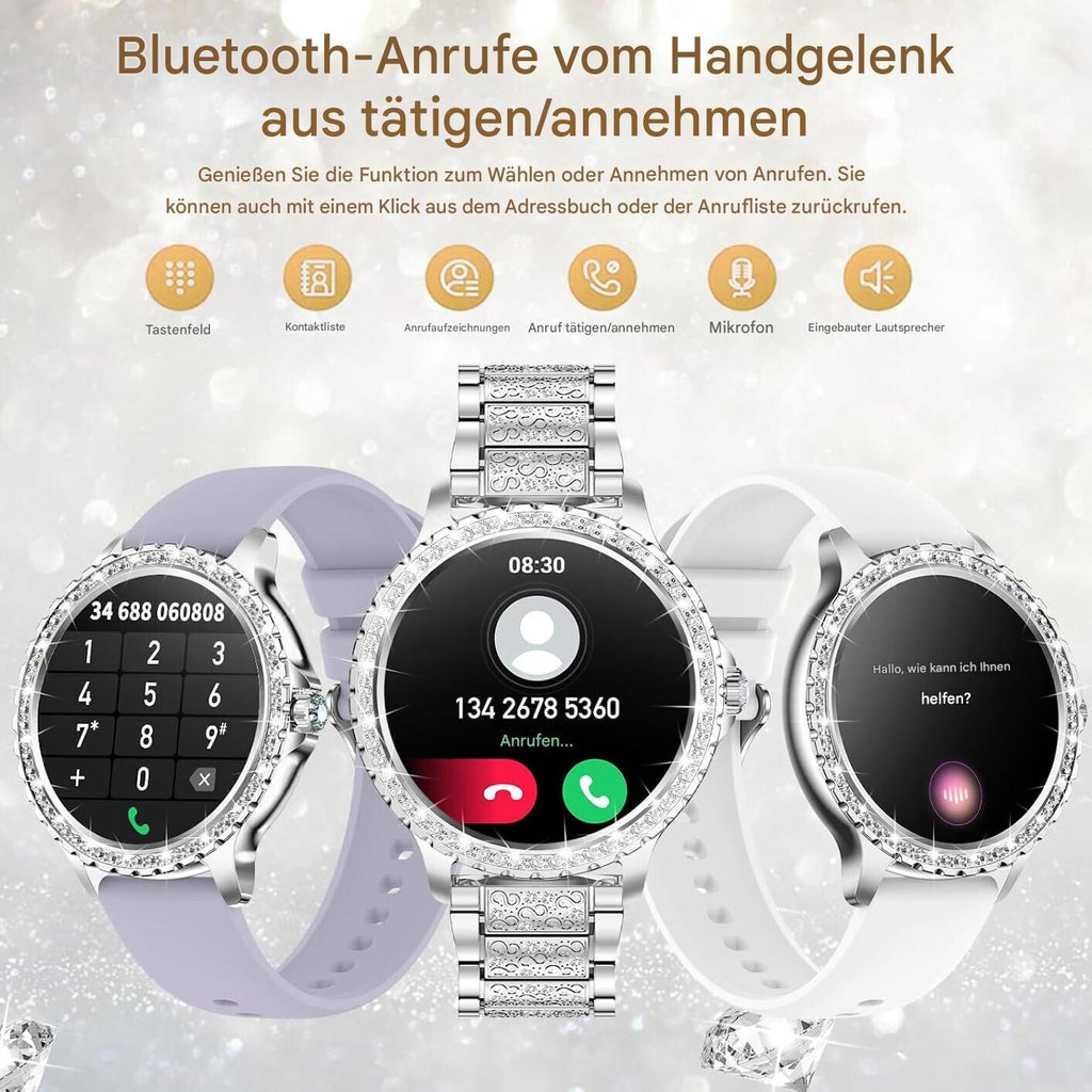 Smartwatch Damen - Elegant & mit Telefonfunktion