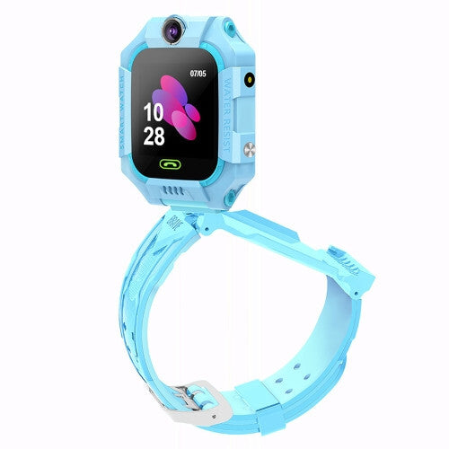 Kinder Smartwatch Wasserdicht Telefonfunktion mit 360° Drehbar GPS Tracker Kids