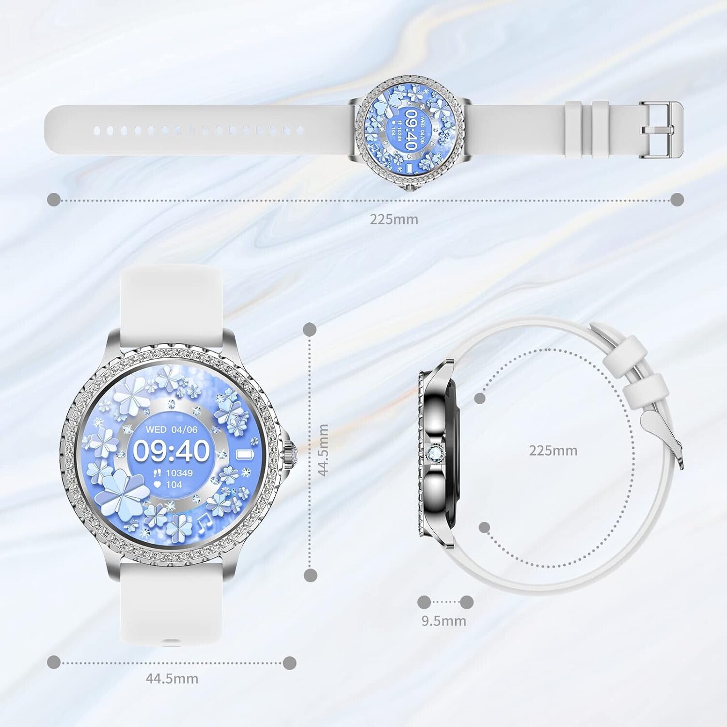 Smartwatch Damen - Elegant & mit Telefonfunktion