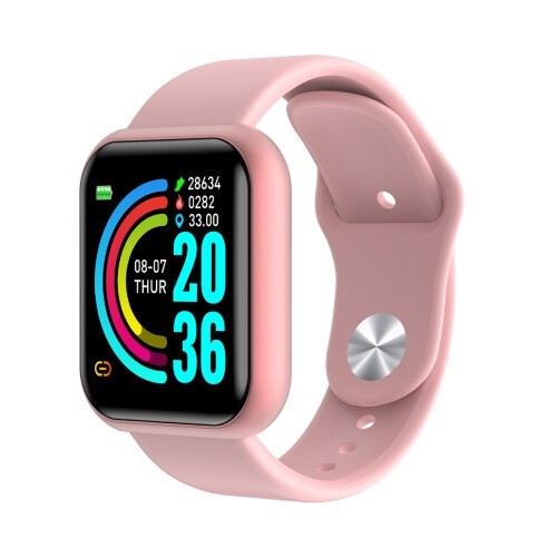 Smartwatch Damen Herren mit Telefonfunktion Armbanduhr für Android iOS